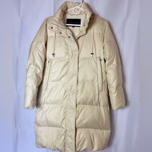 Banana Republic Light Beige Puffer Jacket